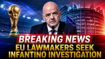 European Lawmakers Push for Investigation Into FIFA President Gianni Infantino Over Balogun Red Card Controversy